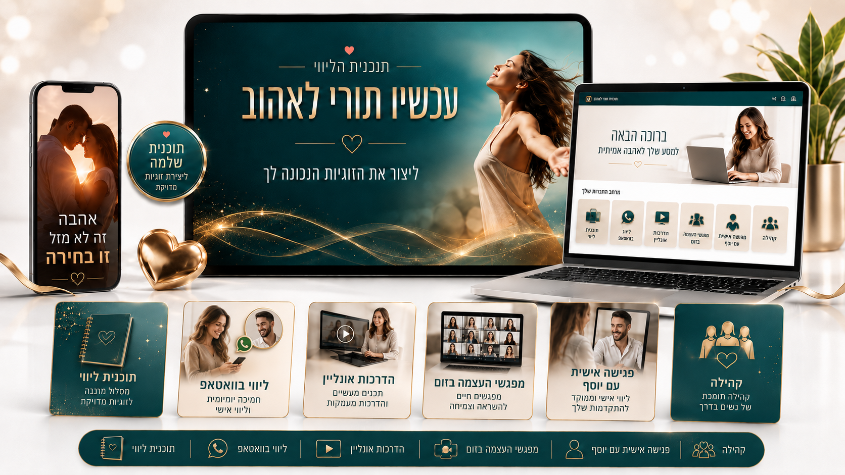 תוכנית עכשיו תורי לאהוב — מוקאפ